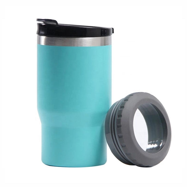 4 in 1 14Oz Stainless steel Tumbler Cooler Cup