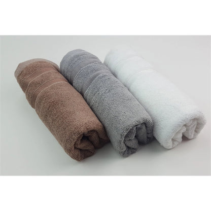 Travel home washing face double-sided bamboo fiber towel