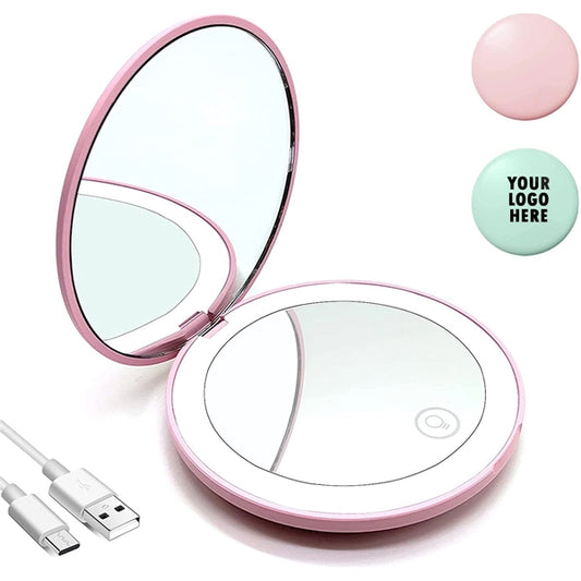 Rechargeable  LED Compact-Mirror
