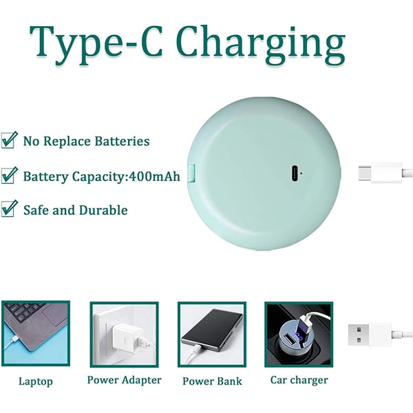 Rechargeable  LED Compact-Mirror