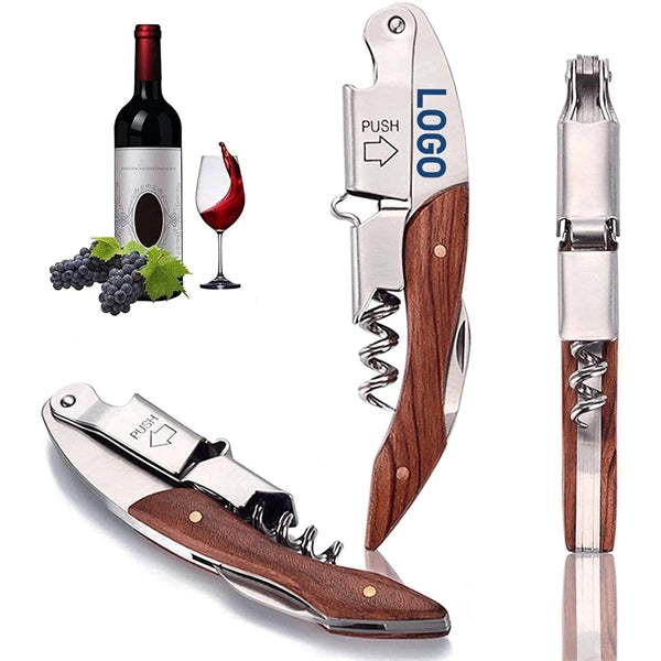 Multifunctional Stainless Steel Wine Corkscrew