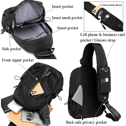 Sling Crossbody Backpack