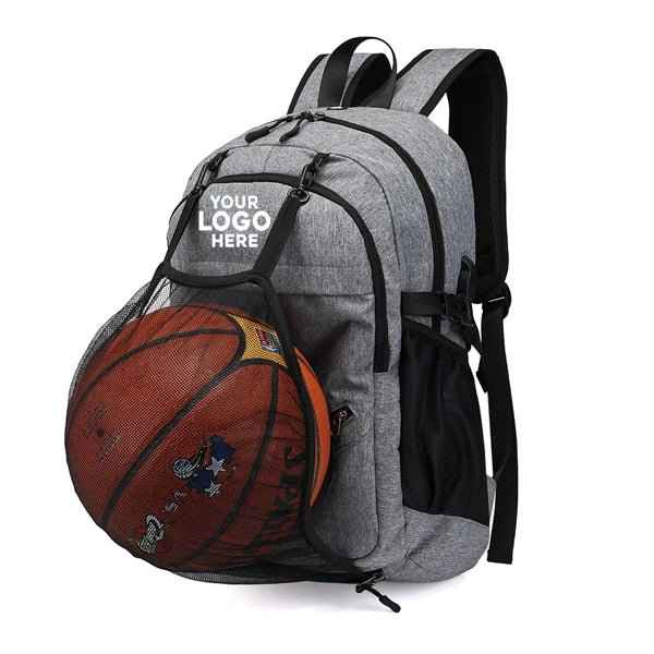 Basketball Backpack with Hidden Mesh Bag