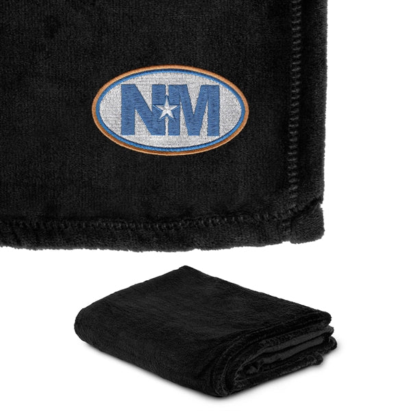 300g Mink Touch Embroidered Luxury Blanket 50" x 60"