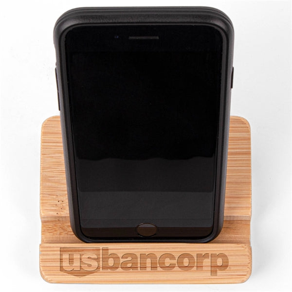 The Bamboo Dual Tablet and Mobile Device Holder