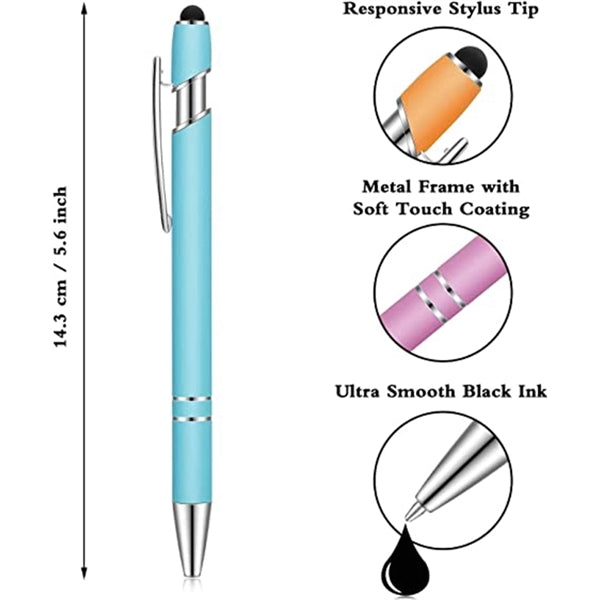 Ballpoint Pen With Stylus Tip