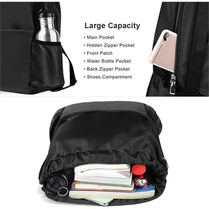 Oxford Cloth Drawstring Backpack