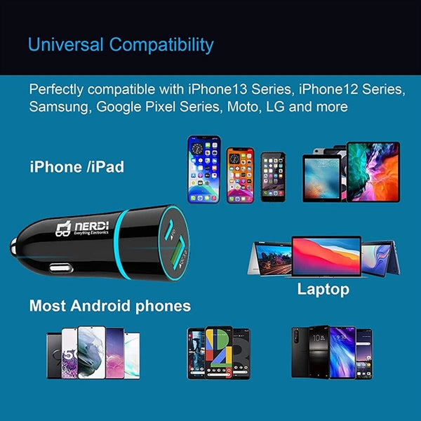 Fast USB  Car Charger Adapter