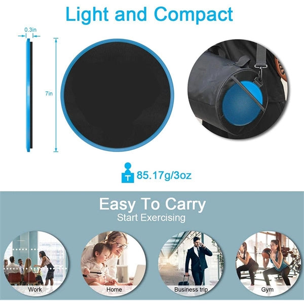 Exercise Gliding Disc Fitness Disc(1 Pair)