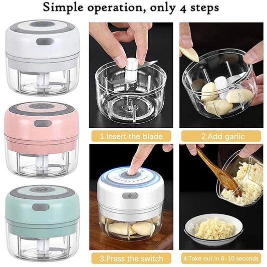 Electric Garlic Chopper 100ml