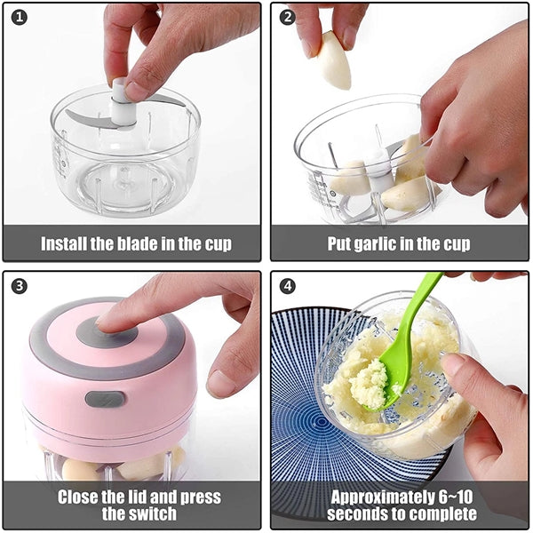 Electric Garlic Chopper 100ml
