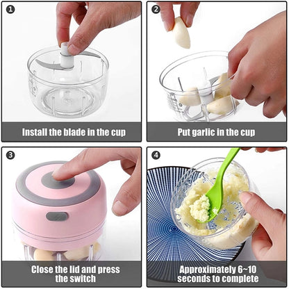 Electric Garlic Chopper 100ml