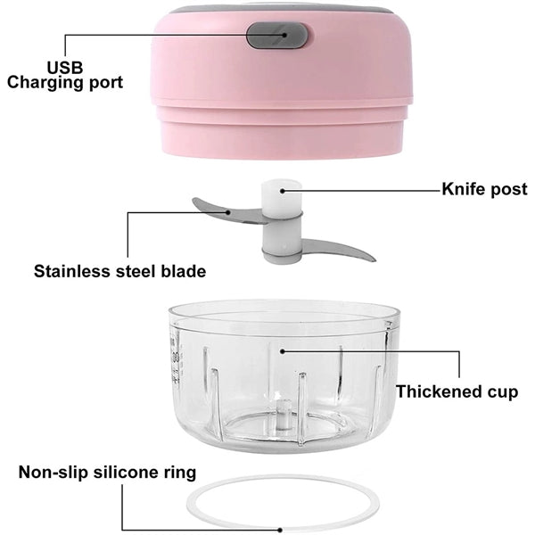 Electric Garlic Chopper 100ml