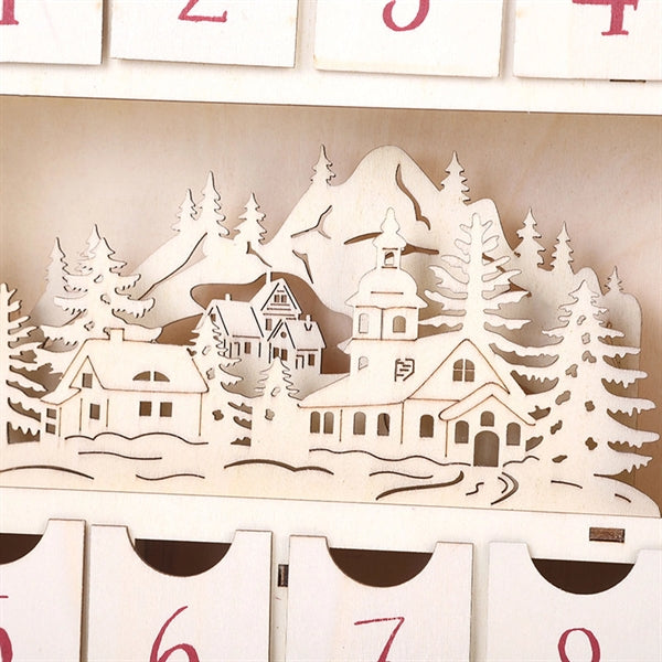 Wooden Christmas Advent Calendar