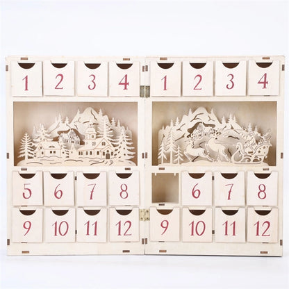 Wooden Christmas Advent Calendar