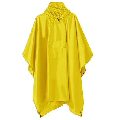 Waterproof Rain Poncho For Camping Hiking