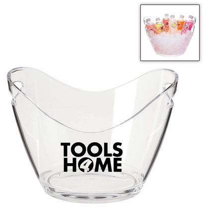 Plastic Oval Ice Buckets For Beer Bottle