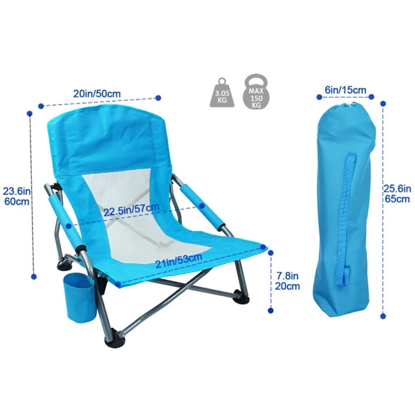 Low Beach Camping Folding Chair