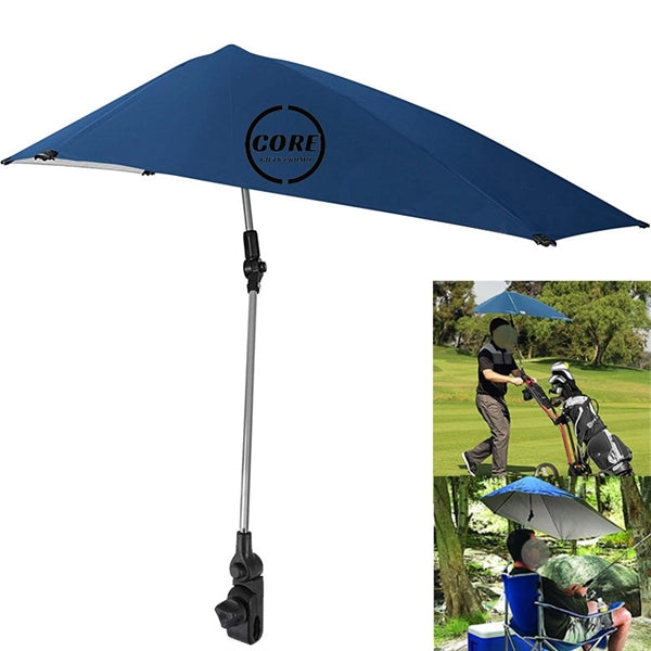 SPF 50+ Adjustable Umbrella with Universal Clamp