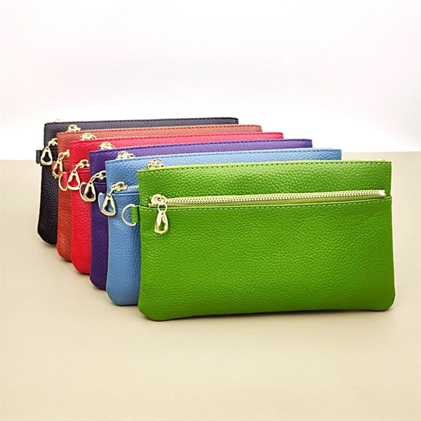 Leather Smartphone Wristlet Clutch Wallet