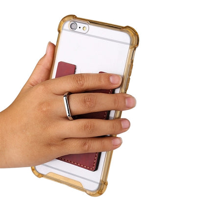 Mobile Phone Holder with Finger Ring Stand and Card Slot