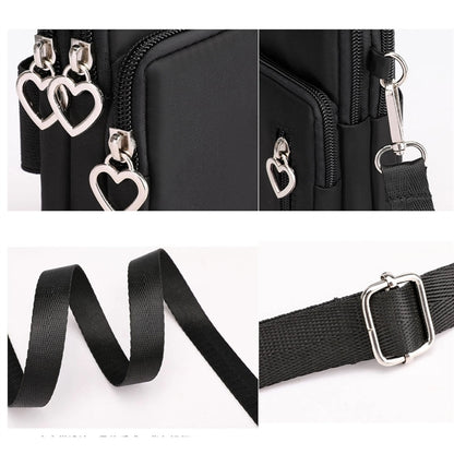 Travel Crossbody Bag Wristband Sport Armband Wallet