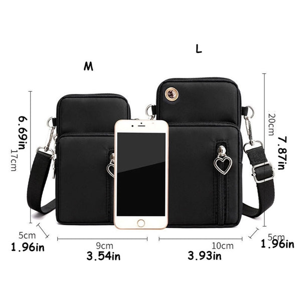 Travel Crossbody Bag Wristband Sport Armband Wallet