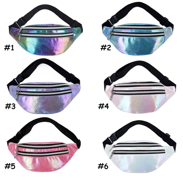 Holographic Waist Bags Crossbody Fanny Pack