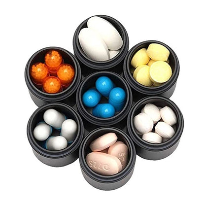 Weekly Stainless Steel Pill Case