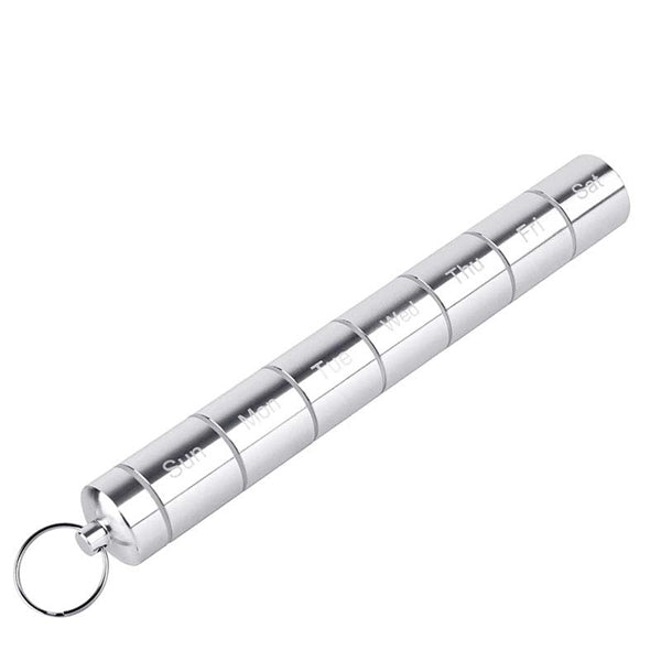 Weekly Stainless Steel Pill Case