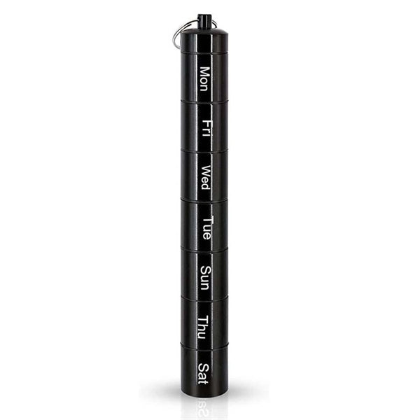 Weekly Stainless Steel Pill Case