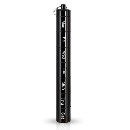 Weekly Stainless Steel Pill Case