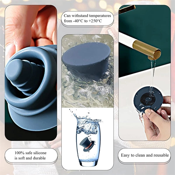 Silicone Hat Style Bottle Stoppers