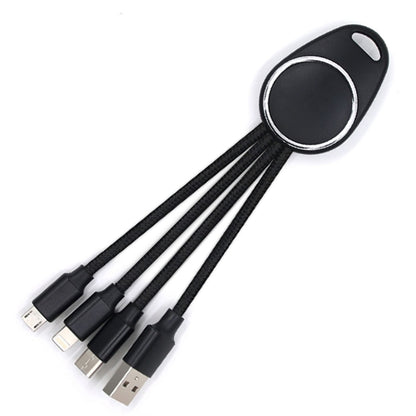 Mayflower 4-in-1 charging cable black