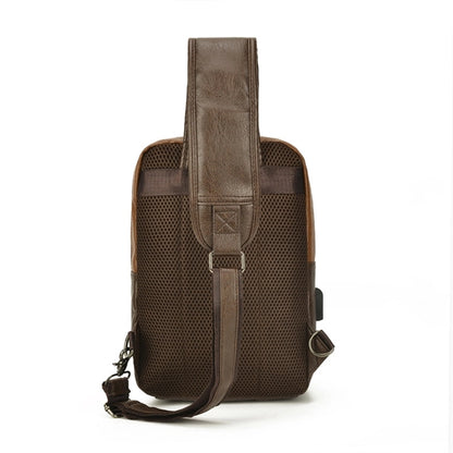 Pu Large Capacity Crossbody Backpack