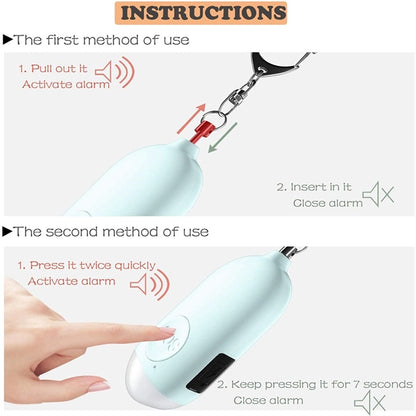 Safety Alarm Key Chain