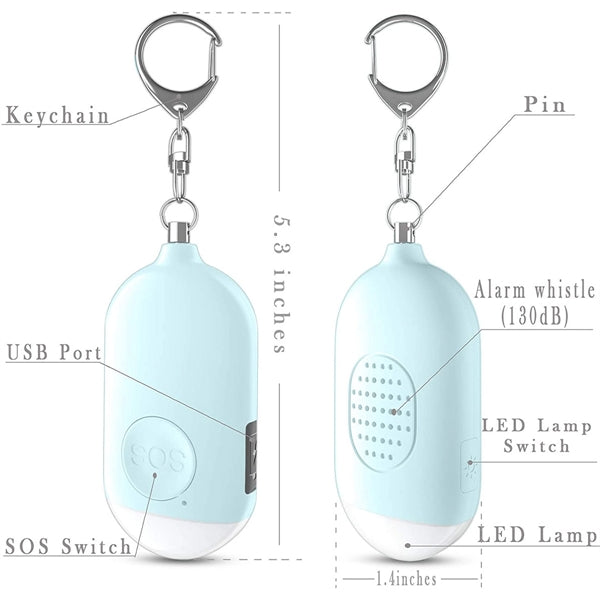 Safety Alarm Key Chain