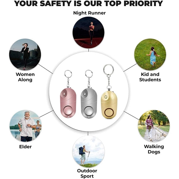 Safety Alarm Key Chain