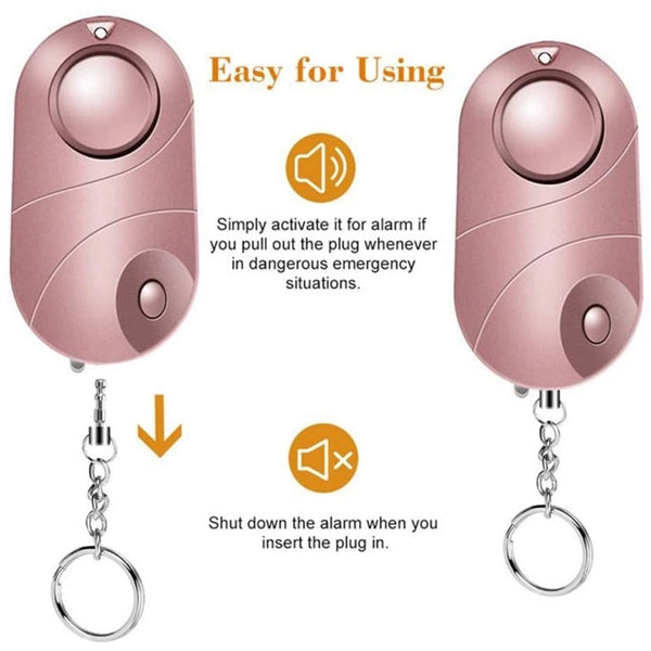 Safety Alarm Key Chain