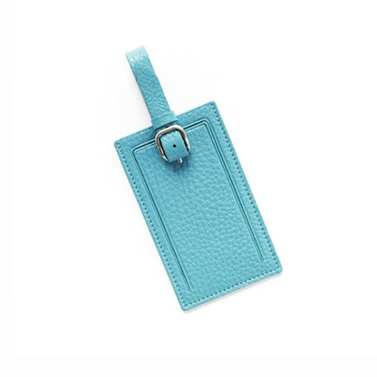 Genuine Leather Travel Luggage Bag Tag