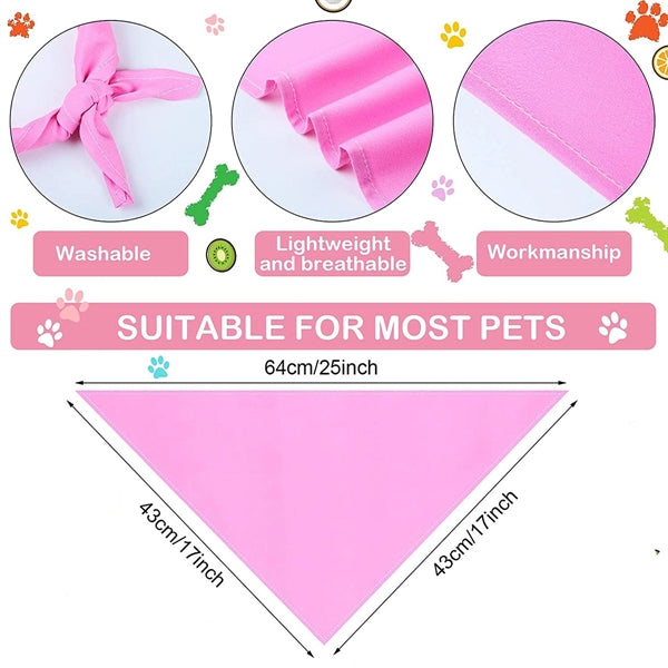 Dog Plain Bandanas
