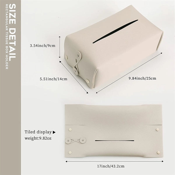 Foldable Tissue Box Holder