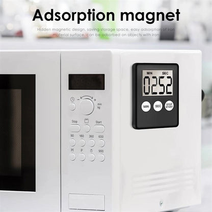 Ultra-thin Digital Timer With Back Magnet Refrigerator