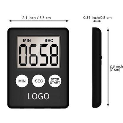 Ultra-thin Digital Timer With Back Magnet Refrigerator