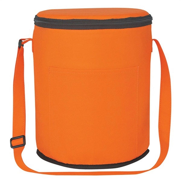 Customized Non-Woven Round Cooler Bag