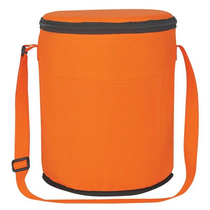 Customized Non-Woven Round Cooler Bag