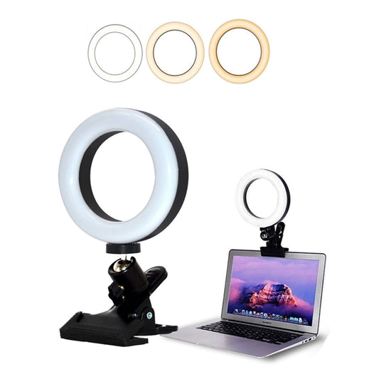 Selfie Ring Light For Desk And Laptop