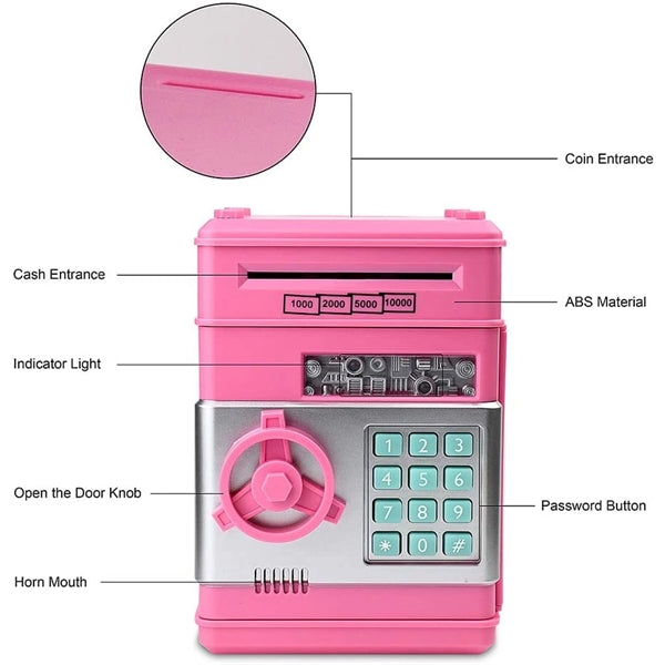 Auto Scroll Paper Money Saving Box