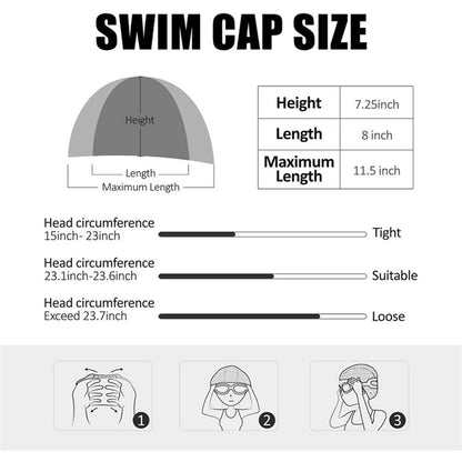 Silicone Swim Cap