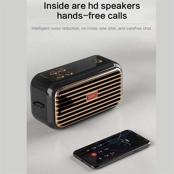Portable  Vintage Bluetooth Speaker